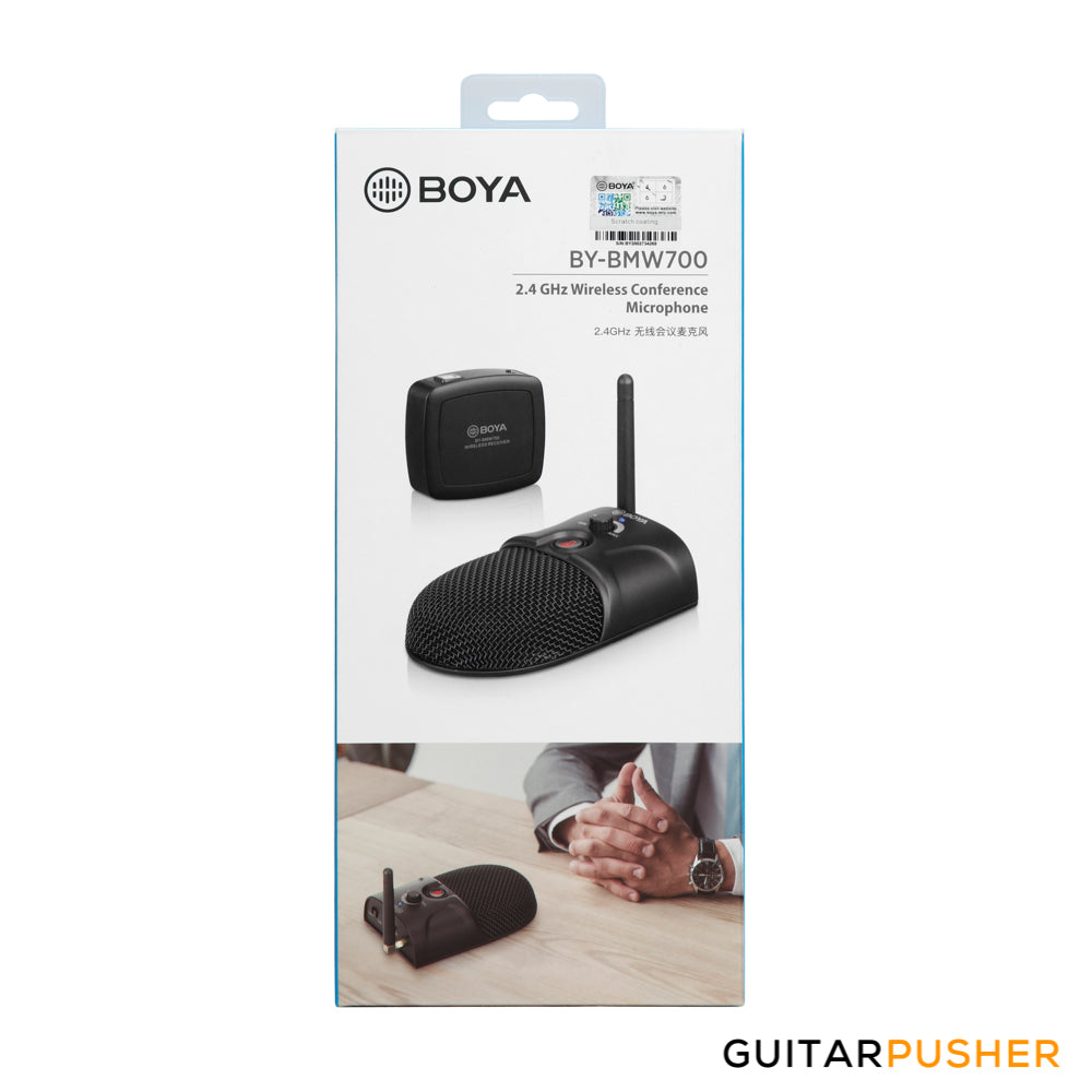 BOYA BYBMW700 Wireless 2.4GHz Conference Microphone Speaker GuitarPusher