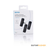 BOYA BY-WM3T2-M2 3.5mm Mini 2.4GHz Wireless Microphone