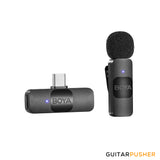 BOYA BY-V10 2.4GHz Ultra-Compact Wireless Microphone System (USB-C Connector)