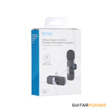 BOYA BY-V1 2.4GHz Ultra-Compact Wireless Microphone System (Lightning Connector for Apple iOS device)