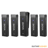 BOYA BY-W4 Ultracompact 2.4GHz Four-Channel Wireless Microphone System