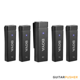 BOYA BY-W4 Ultracompact 2.4GHz Four-Channel Wireless Microphone System