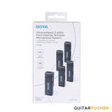 BOYA BY-W4 Ultracompact 2.4GHz Four-Channel Wireless Microphone System