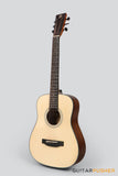Phoebus Baby-30 v3 3/4 Dreadnought (3rd Gen.) Travel Acoustic Guitar (Spruce) w/ Gig Bag - GuitarPusher