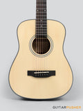 Phoebus Baby-30 v3 3/4 Dreadnought (3rd Gen.) Travel Acoustic Guitar (Spruce) w/ Gig Bag - GuitarPusher