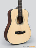 Phoebus Baby-30 v3 3/4 Dreadnought (3rd Gen.) Travel Acoustic Guitar (Spruce) w/ Gig Bag - GuitarPusher