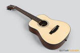 Phoebus Baby-30 v3 3/4 Dreadnought (3rd Gen.) Travel Acoustic Guitar (Spruce) w/ Gig Bag - GuitarPusher