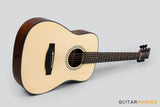 Phoebus Baby-30 v3 3/4 Dreadnought (3rd Gen.) Travel Acoustic Guitar (Spruce) w/ Gig Bag - GuitarPusher