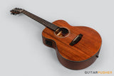 Phoebus Baby-N GS-E v3 All Mahogany GS Mini (3rd Gen.) Travel Acoustic-Electric Guitar w/ Gig Bag - GuitarPusher