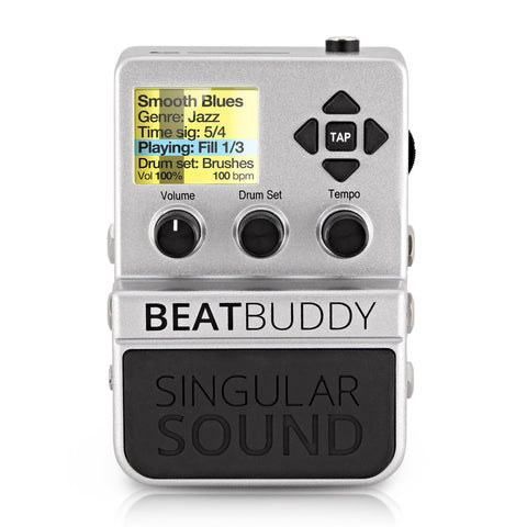 drum machine pedal for guitarists Singular Sound BeatBuddy Drum Machine Pedal – GuitarPusher