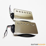 Bareknuckle Black Dog Calibrated Humbucker Pickup Set - Nickel 50mm 4-conductor