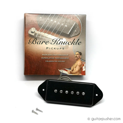 Bareknuckle Blue Note P90 Calibrated Pickup Set Dogear Black 