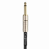 Caline Guitar Instrument Cable Braided Gold - GuitarPusher