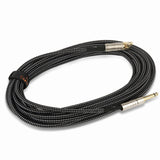 Caline Guitar Instrument Cable Braided Gold - GuitarPusher