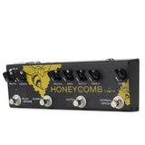 Caline CP-48 Honeycomb Acoustic Preamp DI BOX with multi effects and Notch Feedback Control - GuitarPusher