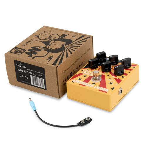 fender in a box pedal Caline CP-55 American Sound Fender Style Guitar Drive Effects Pedal – GuitarPusher