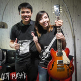 Guitar Pusher Couple Shirt