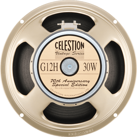 Celestion G12H Anniversary 30-watt 12" Guitar Speaker Made in UK - GuitarPusher