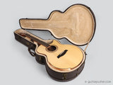 Maestro Custom Raffles All Solid Small Jumbo Acoustic Guitar Adirondack Spruce / Koa - GuitarPusher
