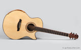 Maestro Custom Raffles All Solid Small Jumbo Acoustic Guitar Adirondack Spruce / Koa - GuitarPusher