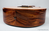 Maestro Custom Raffles All Solid Small Jumbo Acoustic Guitar Adirondack Spruce / Koa - GuitarPusher