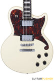 D'Angelico Premier Atlantic Vintage White Electric Guitar