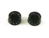 WD Speed Knobs Metric Size [set of 2] - Black - GuitarPusher