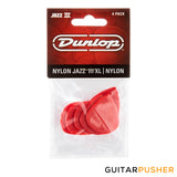 Dunlop Jazz III XL Nylon Guitar Pick Nylon 1.38mm - Red