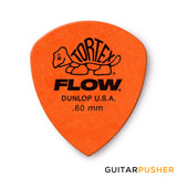 Dunlop Tortex Flow Guitar Pick 558R - 0.60mm Orange