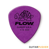 Dunlop Tortex Flow Guitar Pick 558R - 1.14mm Purple