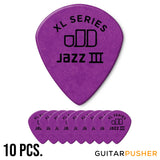 Dunlop Tortex Jazz III XL Guitar Pick 498R 1.14mm - Purple