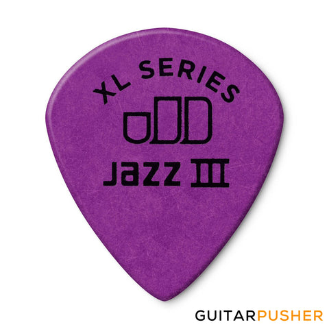 Dunlop Tortex Jazz III XL Guitar Pick 498R 1.14mm - Purple