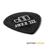 Dunlop Tortex Jazz III Pitch Black Guitar Pick 0.50mm