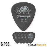 Dunlop Tortex Pitch Black Standard Guitar Pick 0.73mm
