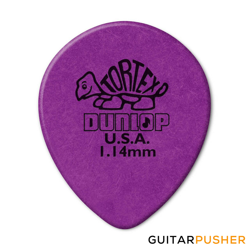Dunlop Tortex Tear Drop Guitar Pick 413R - 1.14mm Purple – GuitarPusher