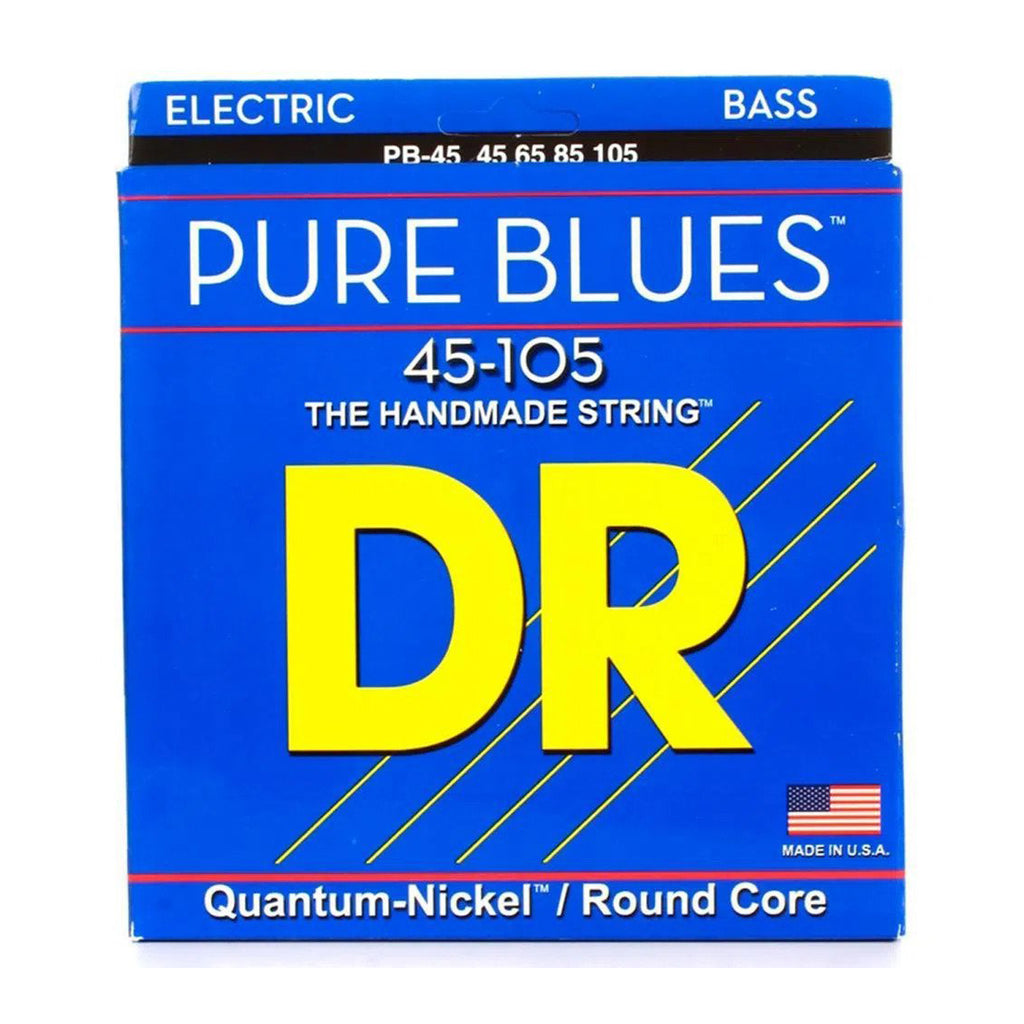 DR PB45 Pure Blues 4String QuantumNickel Medium Bass Strings 45105