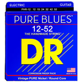 DR Pure Blues Real Vintage Nickel Electric Guitar Standard Strings