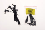 Cioks 3-way Daisy Chain Flex RCA to 3x2.1mm Plug DC Cable 50/30/30 cm (1533) - GuitarPusher