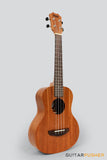 MeiTone E1-T Tenor All-Acacia Ukulele - GuitarPusher