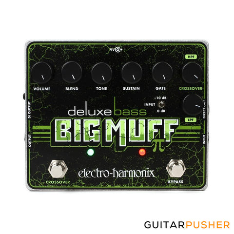 Electro-Harmonix Deluxe Bass Big Muff Pi Fuzz/Distortion/Sustainer Pedal