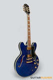 Epiphone Sheraton ii PRO Semi Hollow Electric Guitar - Midnight Sapphire