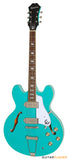 Epiphone Casino Full Hollow Electric Guitar - Turquoise