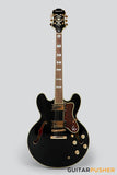 Epiphone Sheraton ii PRO Semi Hollow Electric Guitar - Ebony