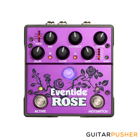 Eventide Rose Bucket Brigade Reimagined Modulated Delay Pedal