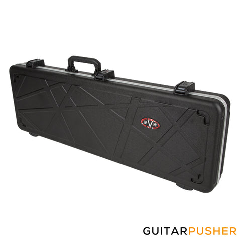 EVH Striped Series Rectangular Hardshell Case for Electric Guitar, Black (0226100506)