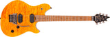 EVH Wolfgang WG Standard Quilt Maple Top, Baked Maple Fretboard - Transparent Amber (5107004558)