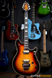 EVH Wolfgang USA, 5A Flamed Maple Top, Ebony Fretboard - 3-Color Sunburst