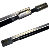 Hosco F-2742 Hybrid Two-Way Truss Rods for Electric & Acoustic Guitars (460mm) - GuitarPusher