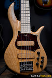 F BASS BN5 5-String Bass (Natural Hand-Rubbed Oil) - Alder Body, Maple Fingerboard