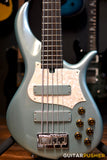 F BASS BN5 5-String Bass (Silver Jade Metallic Gloss) - Ash Body, Macassar Ebony Fingerboard